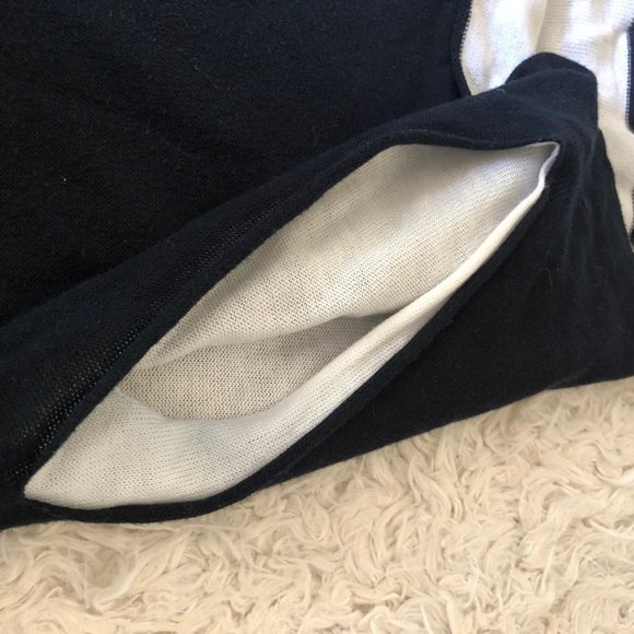 Emporio Armani Black / White Cap sleeve cotton top - Picture 11 of 13